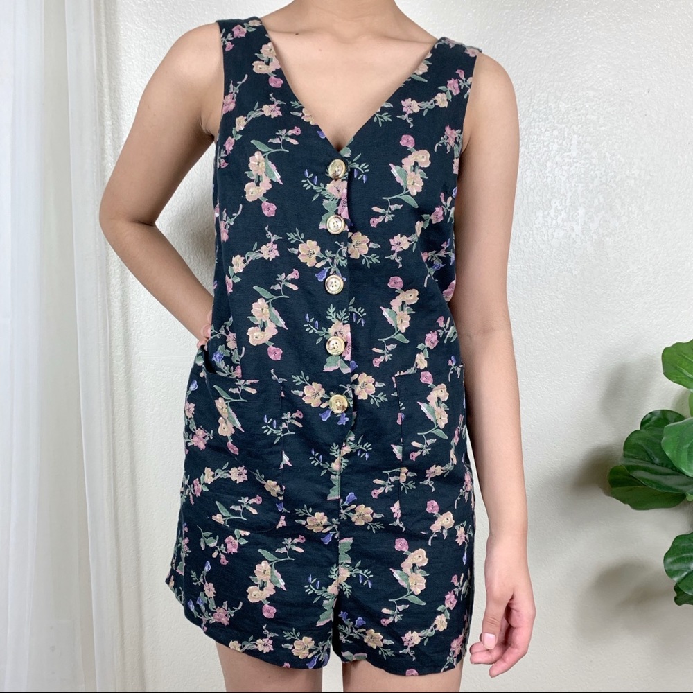 NWT Topshop Floral Romper